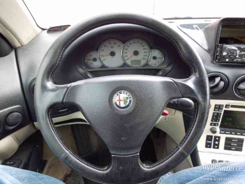 Alfa Romeo 166 2.4JTD 100kW EKO zaplaceno, Kůže, origo ALU - foto 5