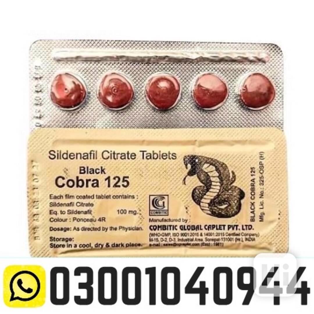 Black Cobra 125mg Tablets in Pakistan \ 0300\1O4O944 - foto 1