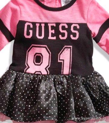 Guess dívčí šaty Tutu tričko s našitou sukní n.18 - foto 2