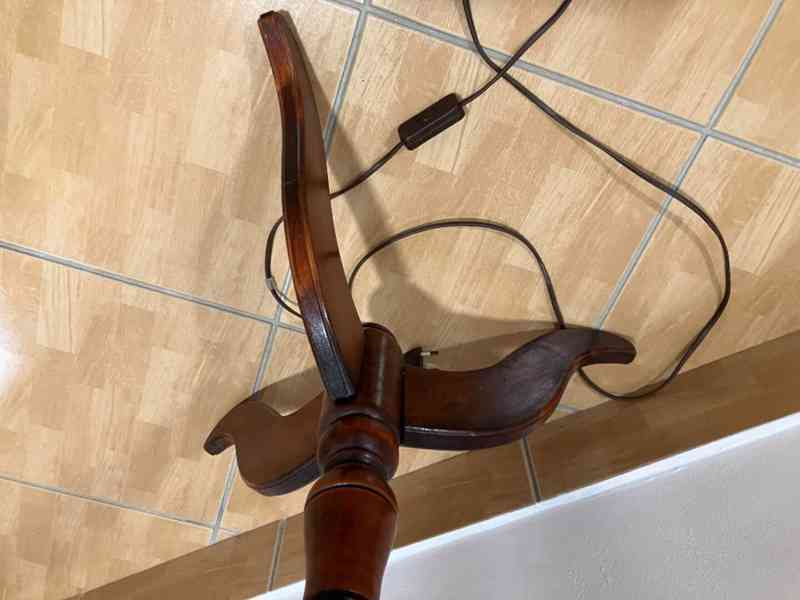 Rustikální lampa, lustr - foto 4