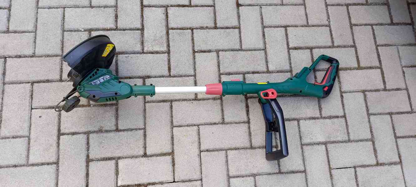 Aku vyžínač Parkside PRTA 20-Li C3 + 4Ah baterie + nabíječka - foto 3