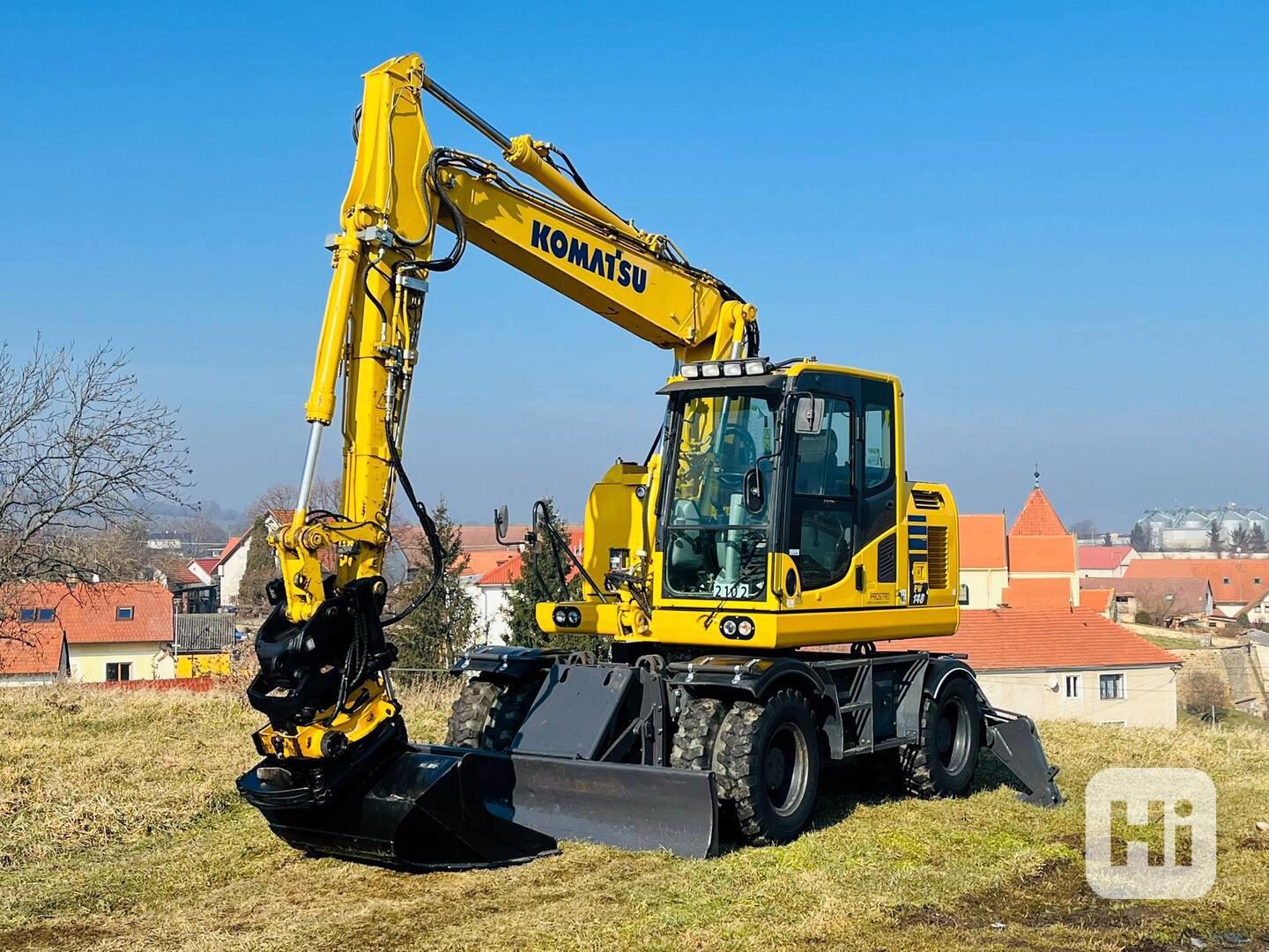 Kolové rypadlo Komatsu PW148-10 (Možnost leasingu) - foto 1