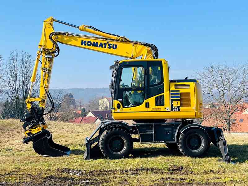 Kolové rypadlo Komatsu PW148-10 (Možnost leasingu) - foto 2