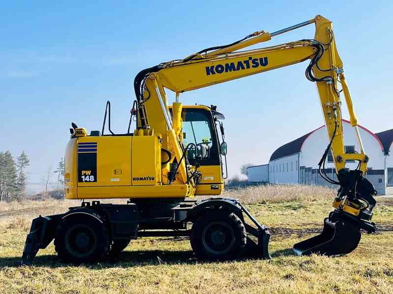 Kolové rypadlo Komatsu PW148-10 (Možnost leasingu) - foto 5