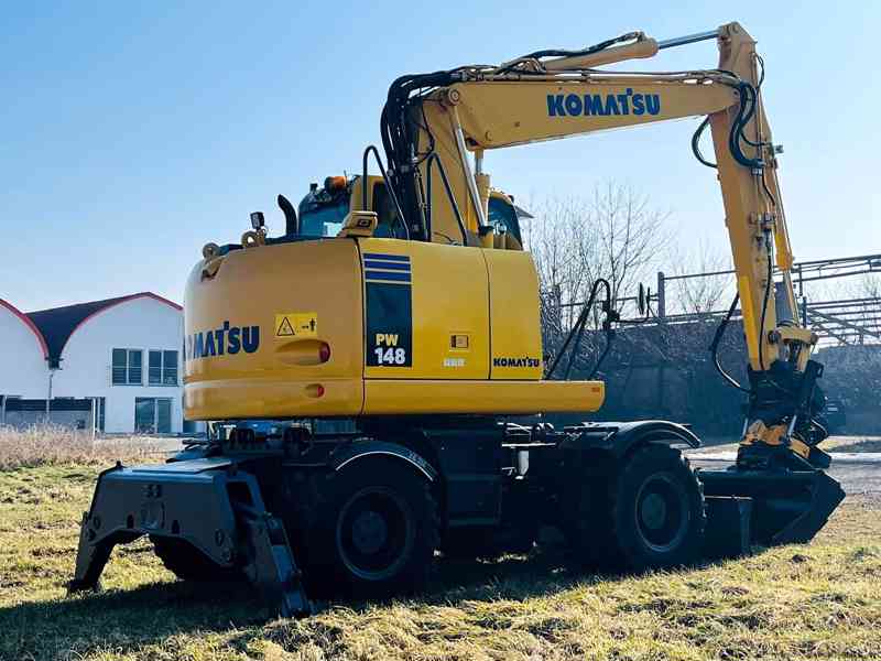 Kolové rypadlo Komatsu PW148-10 (Možnost leasingu) - foto 4