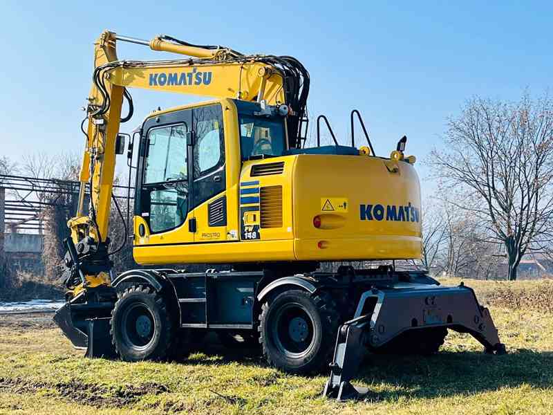 Kolové rypadlo Komatsu PW148-10 (Možnost leasingu) - foto 3