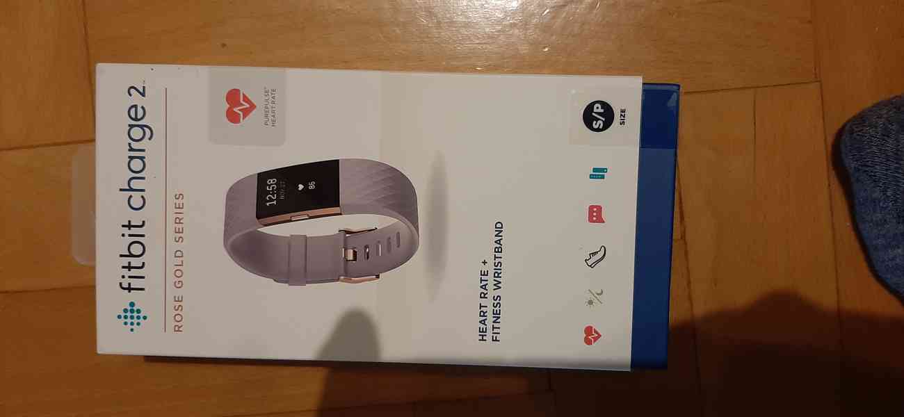 Hodinky Fitbit charge 2 rose gold - foto 1