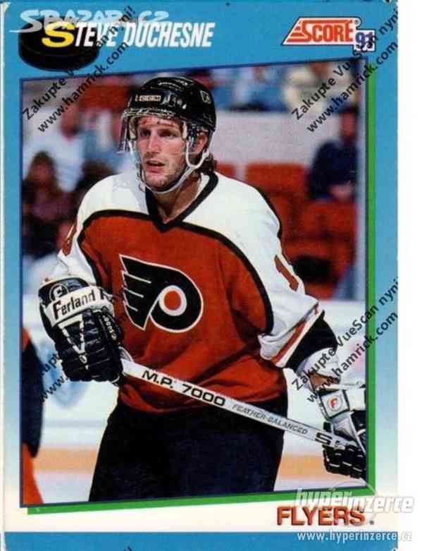 Steve Duchesne - Philadelphia Flyers kartička Score 1991 NHL - foto 1