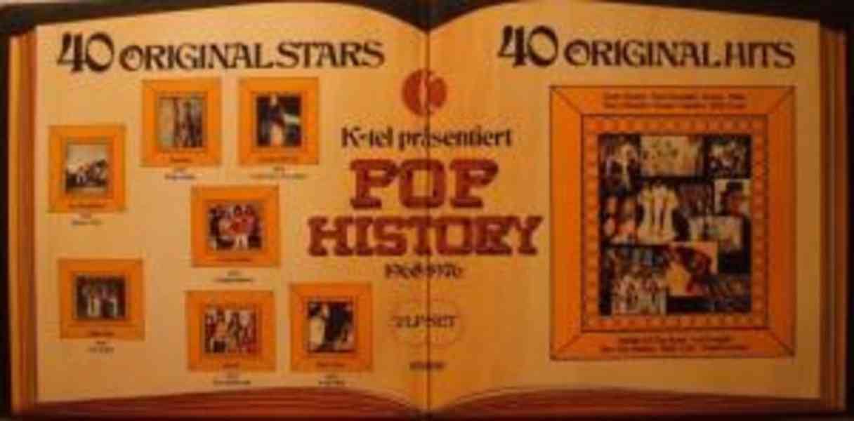 Various – K-tel Pop History 1968-1976  (2 LP)  - foto 3