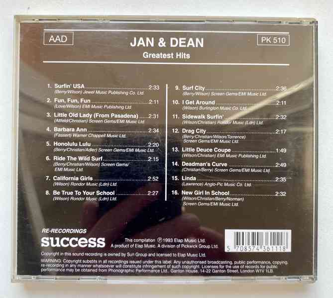CD JEAN @ DEAN - GREATEST HITS - foto 3