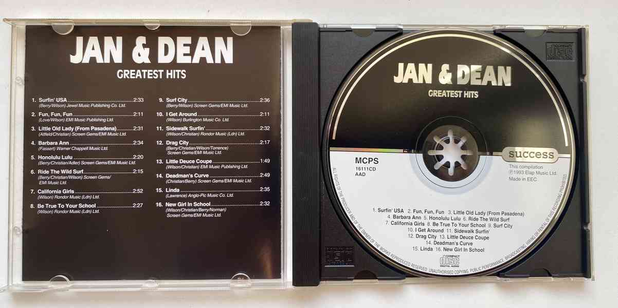 CD JEAN @ DEAN - GREATEST HITS - foto 2