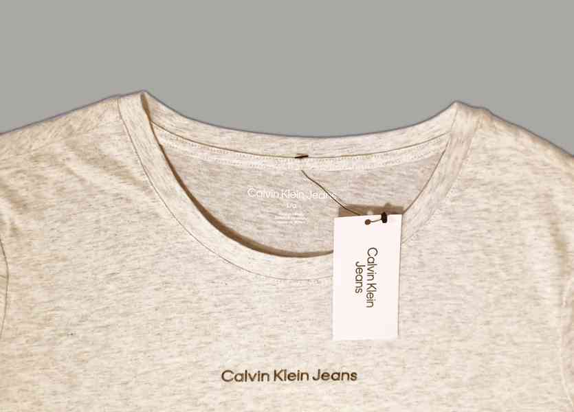 Calvin Klein dámské tričko L - foto 2