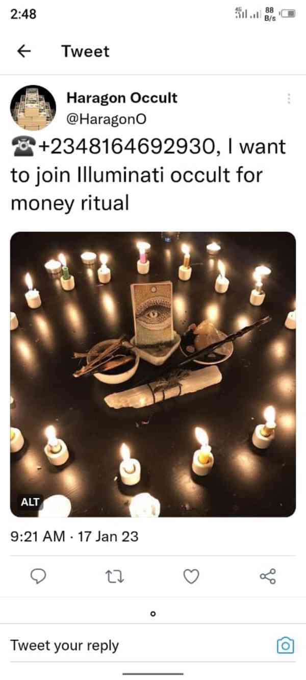 +2348164692930, I want to join occult for money ritual  - foto 1