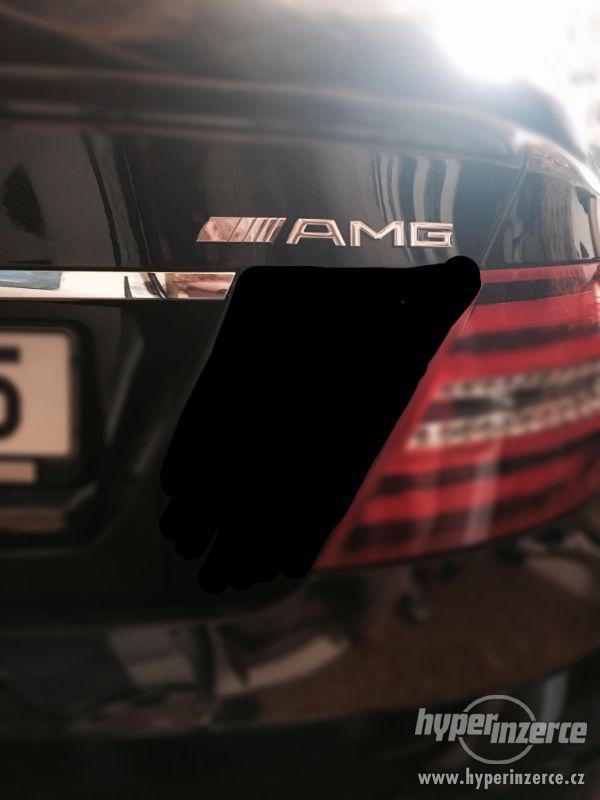 Chromový znak Mercedes Benz AMG - Samolepka - foto 1