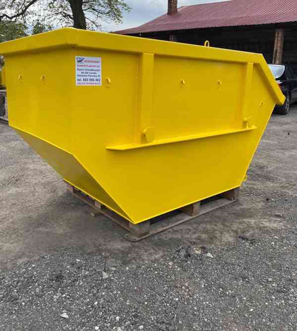Kontener, koryto 3 m3, kołyska
