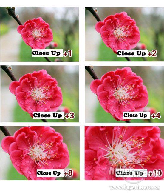 Close up+4 Filtr Filter (lupa) Kov+sklo 52,55,58,62,67,72,77 - foto 1