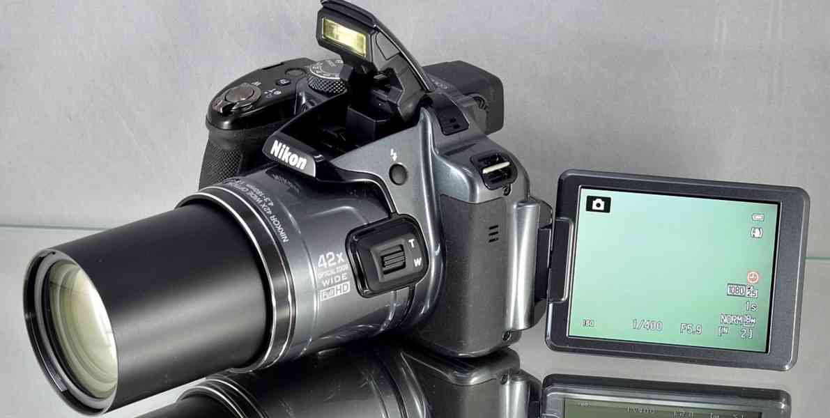 Nikon CoolPix P520 *18,1 MPix CMOS*Full HDV*GPS - foto 7
