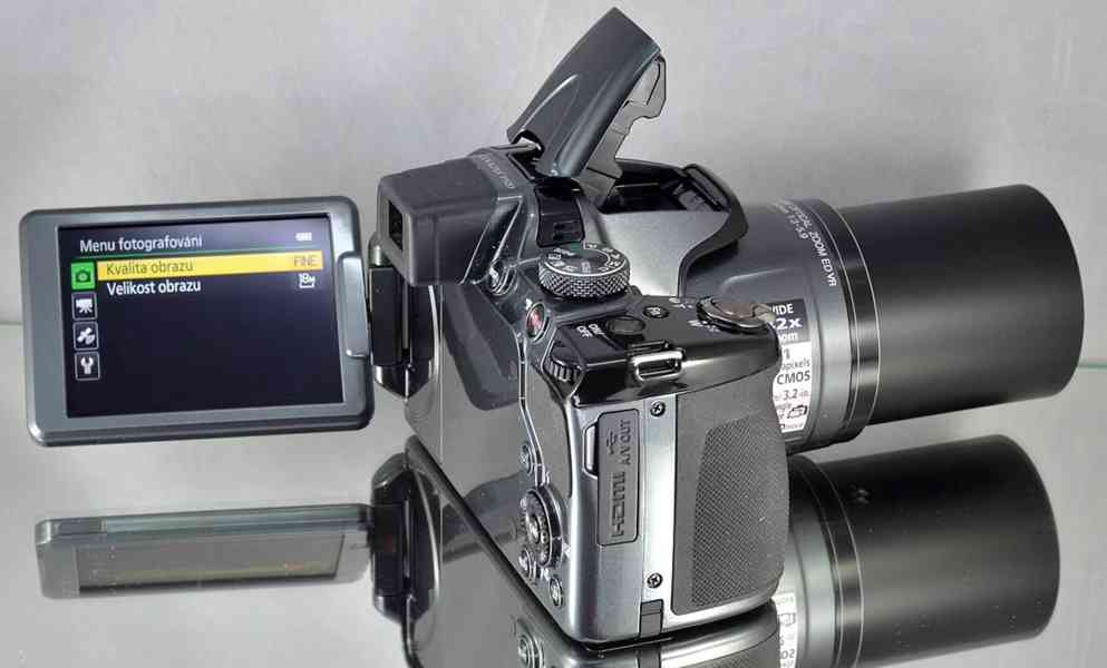 Nikon CoolPix P520 *18,1 MPix CMOS*Full HDV*GPS - foto 8