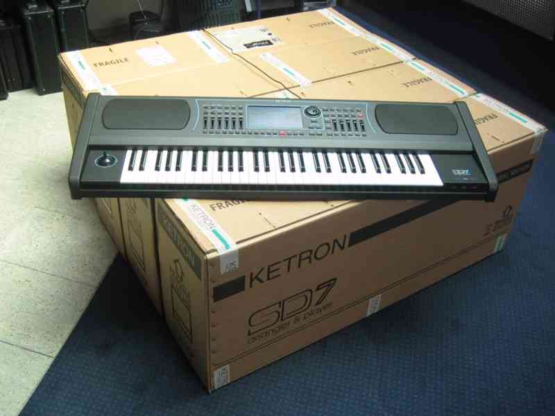 Nová Ketron SD7, Ketron EVENT, Ketron SD80,Ketron SD60/SD60K
