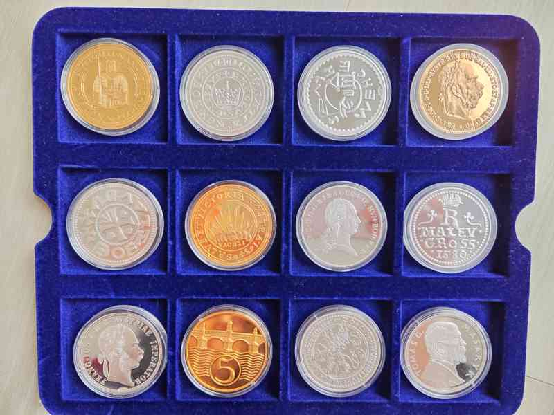 24x replika Nejvýznamnější české mince - foto 3