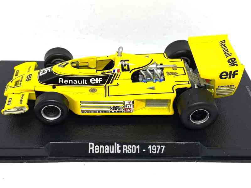 F1 Renault RS01 15 Jean-Pierre Jabouille 1978 RBA/Atlas 1:43 - foto 1