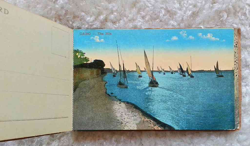 1919 - Historické fotoalbum Souvenir of Cairo  - foto 2