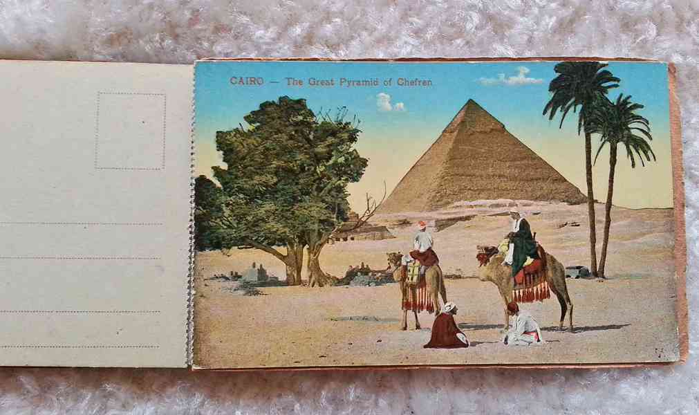 1919 - Historické fotoalbum Souvenir of Cairo  - foto 3