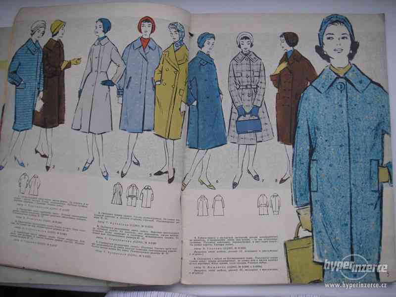 Sovětský časopis o módě 50. a 60. let - rarita!!! - foto 4