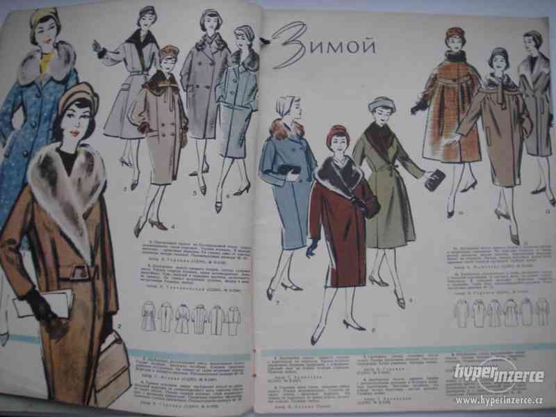 Sovětský časopis o módě 50. a 60. let - rarita!!! - foto 5