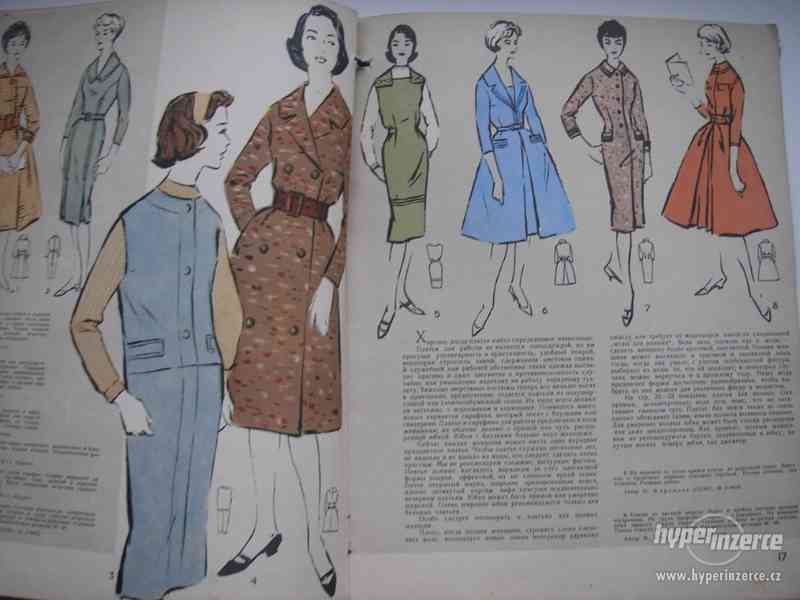 Sovětský časopis o módě 50. a 60. let - rarita!!! - foto 10