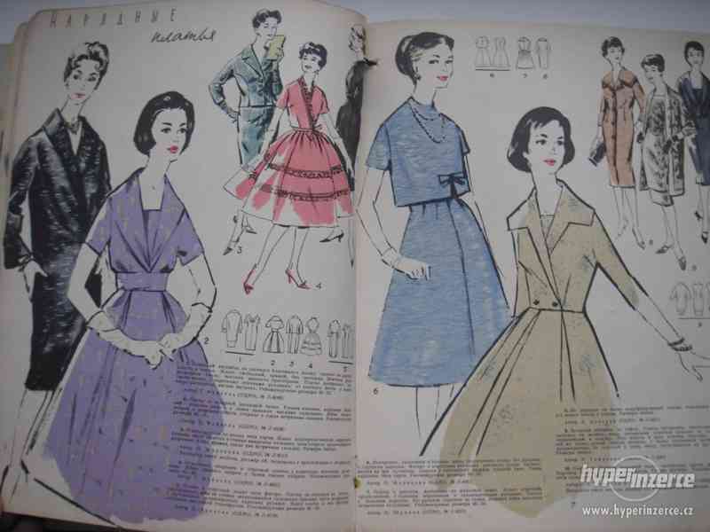 Sovětský časopis o módě 50. a 60. let - rarita!!! - foto 11