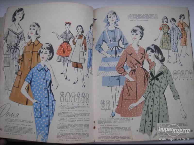 Sovětský časopis o módě 50. a 60. let - rarita!!! - foto 15