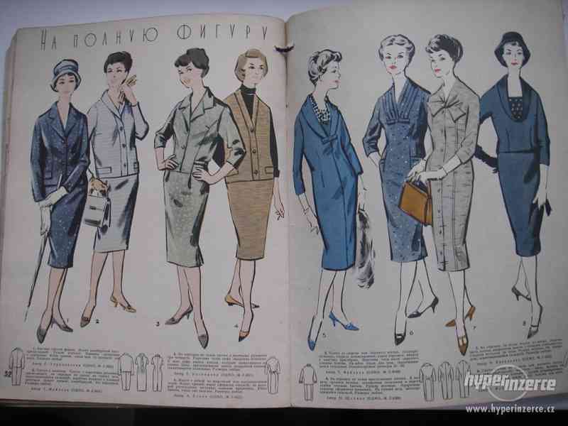 Sovětský časopis o módě 50. a 60. let - rarita!!! - foto 17