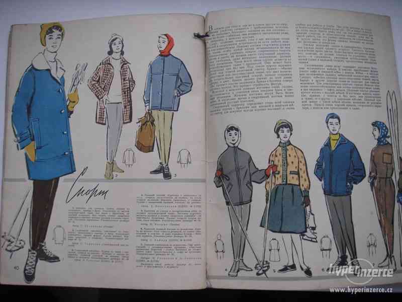 Sovětský časopis o módě 50. a 60. let - rarita!!! - foto 20