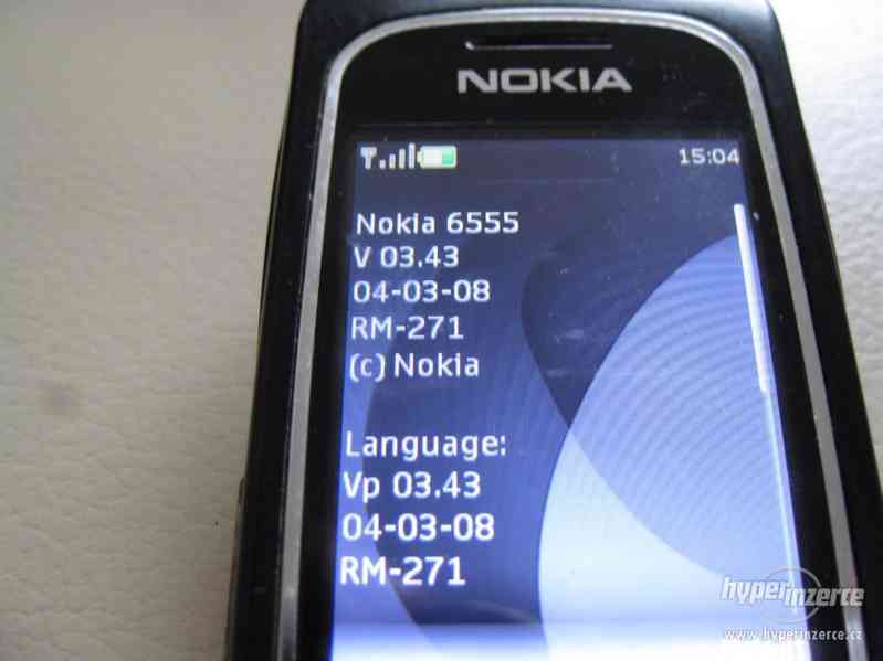 Nokia 6555 - plně funkční véčkový mobilní telefon z r.2008 - foto 6