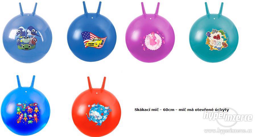 Dětský skákací míč - hopsadlo -různé barvy - foto 2