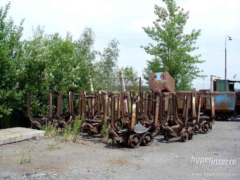 Sběratel koupí do sbírky důlní vozík pro dlouhý materiál - foto 1