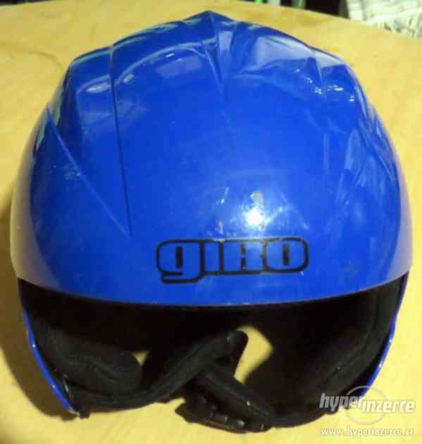 Dětská lyžařská helma Giro 53-56cm - foto 4