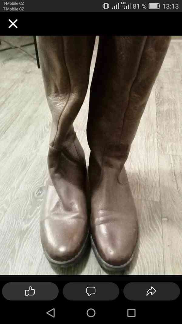 Kozačky velikost 38  - foto 2