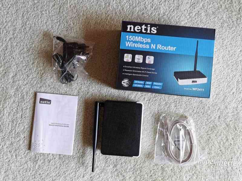 NETIS bezdrátový N router - foto 1