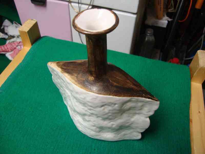 Retro designová váza Keramo Kostelec 1966 Jitka FOREJTOVÁ - foto 2