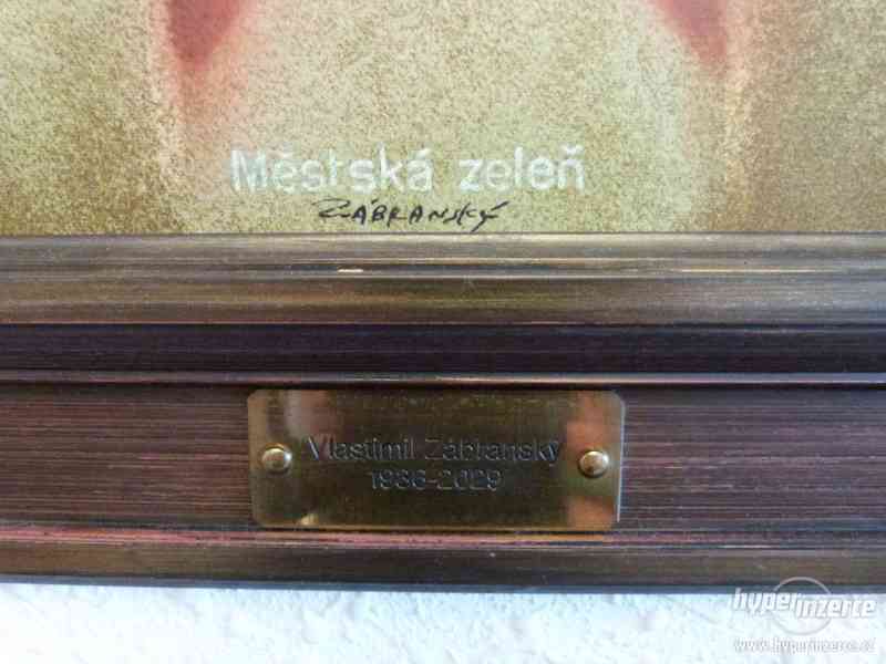 Prodám originál obraz Zábranský Vlastimil - foto 3