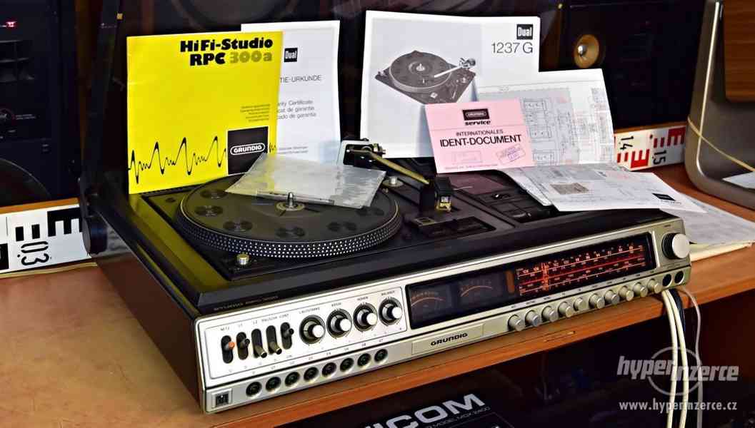 GRUNDIG RPC 300 gramofon Dual 1237 G CN 500 bazar