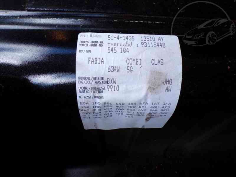 Škoda Fabia 1,4 16V 63kW - foto 10