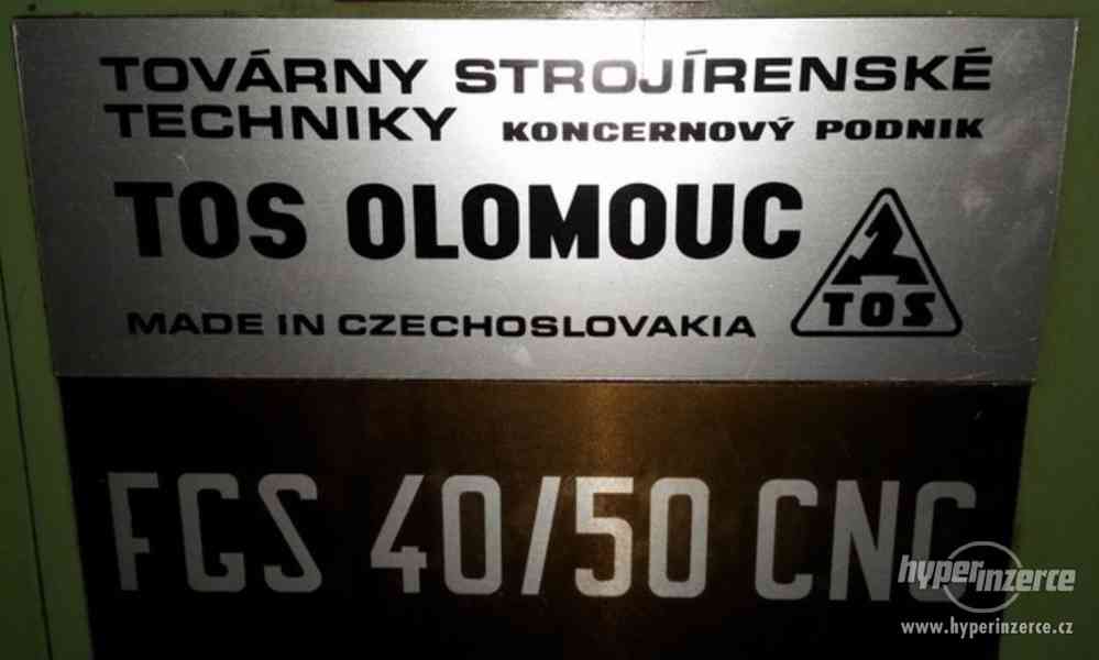 Konzolová frézka se souvislým řízením FGS 40/50 CNC (8272.) - foto 7