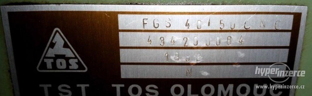 Konzolová frézka se souvislým řízením FGS 40/50 CNC (8272.) - foto 8