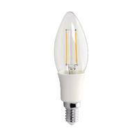 LED žárovka E14 3W 210lm teplá, filament, ekvivalent 24W - foto 1