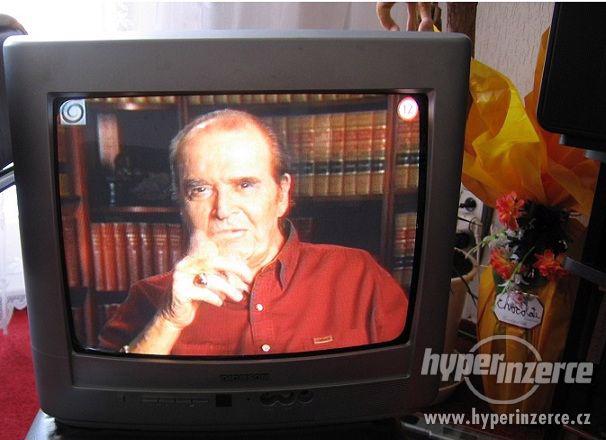"Stříbrná" TELEVIZE zn. THOMSON, dálkové ovládání - foto 4