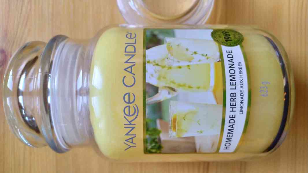 Svíčka Yankee Candle Homemade Herb Lemonade 623g