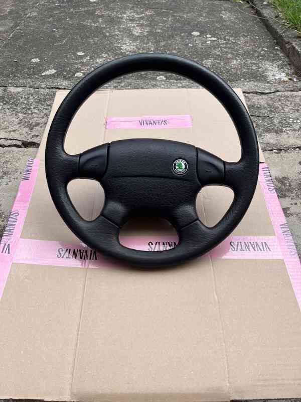 Čtyřramenný volant Škoda FELICIA facelift - jako nový - foto 5